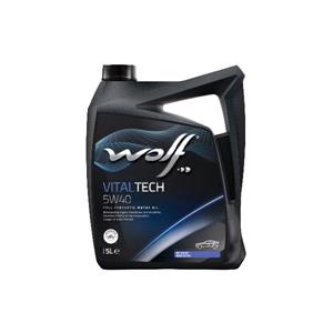 Engine Oils, WOLF VITALTECH 5W40 A3/B3, A3/B4 5L (4) , WOLF