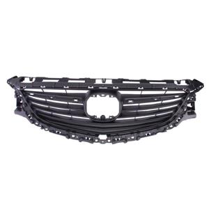 Grilles, Mazda 6 Estate 2013 2018 Grille, Grained, Matte Dark Grey, Supplied Without Trims, TUV Approved, 