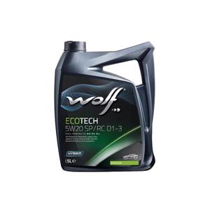 Engine Oils, WOLF ECOTECH 5W20 SP/RC D1 5 5L(16174), WOLF