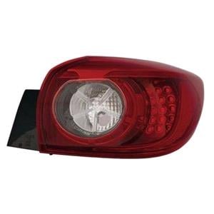 Lights, Right Rear Lamp (Outer, On Quarter Panel, LED, Hatchback Models Only) for Mazda 3 2013 on, 
