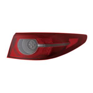 Lights, Right Rear Lamp (Outer, On Quarter Panel, LED, Saloon Models Only) for Mazda 3 Saloon 2019 2021, 