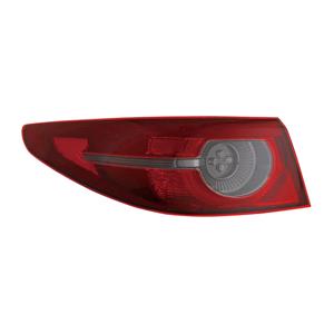 Lights, Left Rear Lamp (Outer, On Quarter Panel, LED, Saloon Models Only) for Mazda 3 Saloon 2019 2021, 