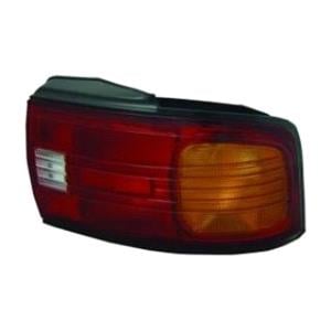 Lights, Right Rear Lamp (With Horizontal Grooves, Saloon) for Mazda 323 S Mk IV 1991 1994, 