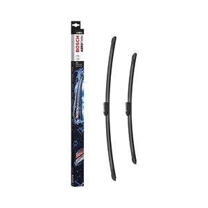 Wiper Blades, BOSCH A089S Aerotwin Flat Wiper Blade Front Set (650 / 500mm   Top Lock Arm Connection) for Aston Martin V8 Coupe, 2005 2012, Bosch