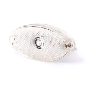 Auxiliary Lamps, MAYPOLE 12 24V Slimline Oval LED Front Marker Lamp, MAYPOLE