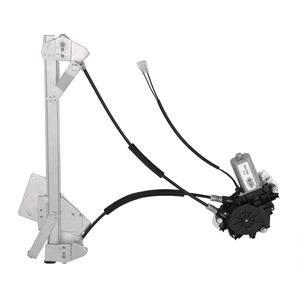 Window Regulators, Front Left Electric Window Regulator (with motor) for MAZDA MX 5 (NA), 1989 1998, 2 Door Models, WITHOUT One Touch/Antipinch, motor has 2 pins/wires, AC Rolcar