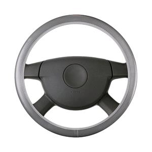 Steering Wheel Covers, Walser Soft Grip Steering Wheel Cover   Carbon   38 cm   Grey, Walser