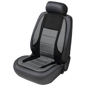 Seat Protection, Toasty Heated Seat Cushion   Black   Grey, Walser