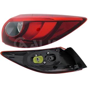 Lights, Right Rear Lamp (Outer, On Quarter Panel, LED/ Halogen, Supplied Without Bulbholder) for Mazda CX 5 2015 2017, 