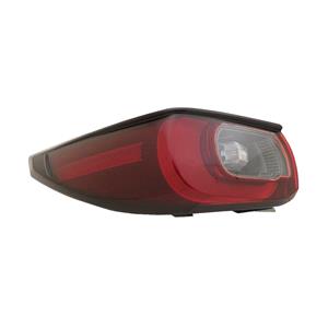 Lights, Left Rear Lamp (Outer, On Quarter Panel, LED) for Mazda CX 5 2021 to 2025, 