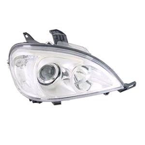 Lights, Right Headlamp (Halogen Only) for Mercedes M CLASS 2001 2005, 