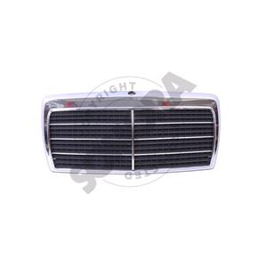 Grilles, Mercedes W124 Series 1985 1993 Grille, Complete, Including Chrome Bars, 