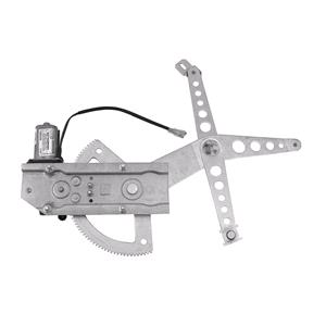 Window Regulators, Front Left Electric Window Regulator (with motor) for Mercedes E CLASS (W14), 1993 1995, 4 Door Models, WITHOUT One Touch/Antipinch, motor has 2 pins/wires, AC Rolcar