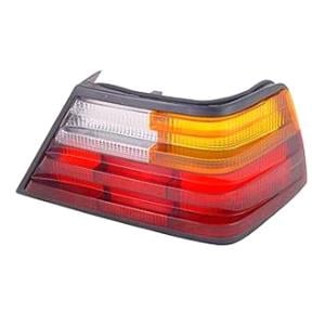 Lights, Mercedes W14 Series 1985 1993 Rear Lens R.H. (Drivers Side), Amber Indicator, Saloon & Coupé, 