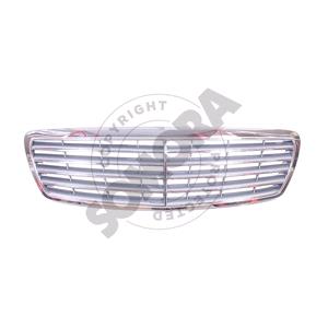 Grilles, Mercedes E Class W211 2002 2006 Grille, Elegance, 