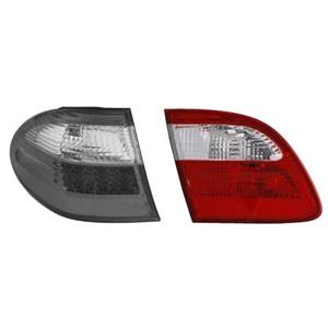 Lights, Left Rear Lamp (Inner, On Boot Lid, Estate Model Only, Supplied With Bulbholder, Original Equipment) for Mercedes E CLASS Estate 2003 to 2006, 