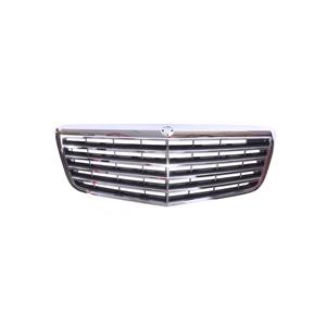 Grilles, MERCEDES E Class W211 2006 2009 Grille, Silver, 