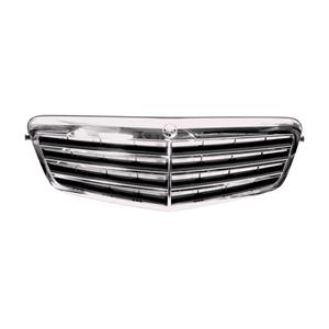 Grilles, Mercedes Benz E Class W212 2009 2013 Grille, With Chrome Moulding, Avantgarde Models, TUV Approved, 