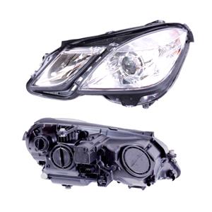 Lights, Left Headlamp (Halogen, Takes H7 / H7 Bulbs, Supplied With Motor, Original Equipment) for Mercedes E CLASS 2009 2013, 