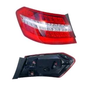 Lights, Left Rear Lamp (Outer, On Quarter Panel, Saloon Only, With LED Indicator, Original Equipment) for Mercedes E CLASS 2009 2012, 