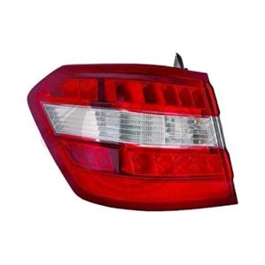 Lights, Left Rear Lamp (Outer On Quarter Panel, Estate Models, LED, With LED Indicator, Avantgarde Models, Original Equipment) for Mercedes E CLASS Estate 2009 2012, 