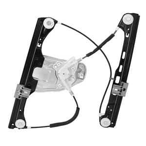 Window Regulators, Front Left Electric Window Regulator Mechanism (without motor) for Mercedes C CLASS (W03), 2000 2003, 4 Door Models, One Touch/AntiPinch Version, holds a motor with 6 or more pins, AC Rolcar