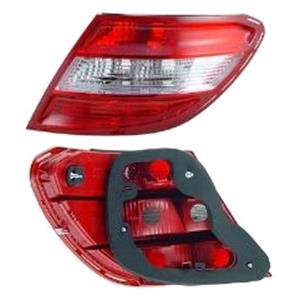 Lights, Right Rear Lamp (Saloon, Standard Type) for Mercedes C CLASS 2007 on, 