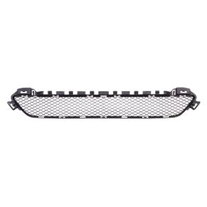 Grilles, Mercedes C Class W205 2013 Onwards Front Bumper Grille, Centre Section, Matte Black, Not For AMG Package, 