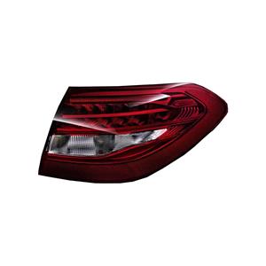 Lights, Right Rear Lamp (Outer, On Quarter Panel, LED, With Standard Indicator, Original Equipment) for Mercedes C CLASS Estate 2014 2018, 