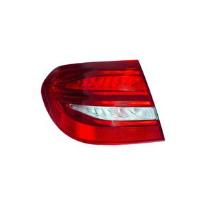 Lights, Left Rear Lamp (Outer, On Quarter Panel, LED, With LED Indicator, Original Equipment) for Mercedes C CLASS Estate 2014 2018, 