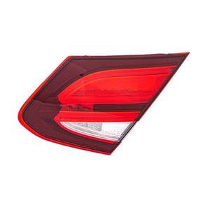 Lights, Right Rear Lamp (Inner, On Boot Lid, LED) for Mercedes C CLASS Convertible 2018 to 2023, 