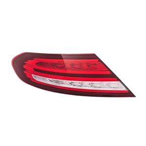 Lights, Left Rear Lamp (Outer, On Quarter Panel, LED) for Mercedes C CLASS Convertible 2018 to 2023 , 