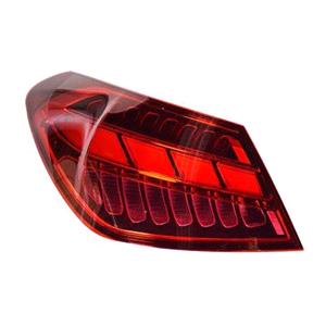 Lights, Left Rear Lamp (Outer, On Quarter Panel, LED, Saloon Models, Original Equipment) for Mercedes C CLASS 2021 Onwards, 