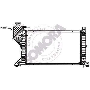 Radiators, Somora Radiator   172240, SOMORA