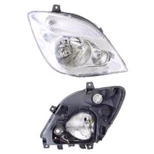 Lights, Right Headlamp (Halogen, Takes H7 / H7 Bulbs) for Mercedes SPRINTER 3,5 t Bus 2006 2013, 
