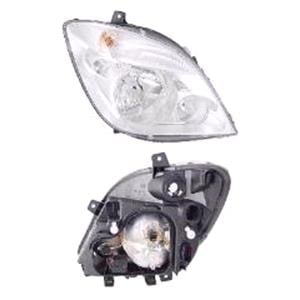Lights, Right Headlamp (Halogen, Takes H7 / H7 Bulbs, Supplied With Motor, Original Equipment) for Mercedes SPRINTER 3 t van 2006 2013, 