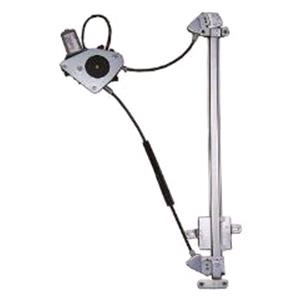 Window Regulators, Front Right Electric Window Regulator (with motor) for Mercedes VITO Bus (638), 1996 2003, 2 Door Models, WITHOUT One Touch/Antipinch, motor has 2 pins/wires, AC Rolcar