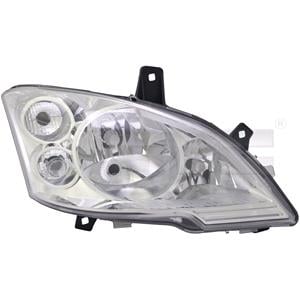 Lights, Right Headlamp (Halogen, Takes H7 / H7/ H7 Bulbs, Supplied With Motor & Bulbs, Original Equipment) for Mercedes VITO van 2010 2014, 