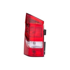 Lights, Left Rear Lamp (Twin Rear Door Models Only, Supplied Without Bulbholder) for Mercedes VITO Dualiner 2014 on, 