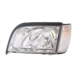 Lights, Left Headlamp (Supplied With Clear Indicator, Original Equipment) for Mercedes S CLASS 1993 1998, 