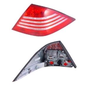 Lights, Right Rear Lens (Supplied Without Bulbholder, Original Equipment) for Mercedes S CLASS Coupe 2003 2006, 