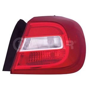 Lights, Right Rear Lamp (Outer, On Quarter Panel, LED / Halogen, Supplied With Bulbholder, Original Equipment) for Mercedes GLA CLASS 2014 2017, 