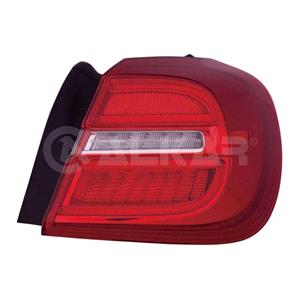 Lights, Right Rear Lamp (Outer, On Quarter Panel, LED, With LED Indicator, Original Equipment) for Mercedes GLA CLASS 2014 2017, 