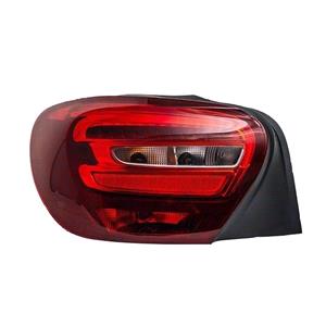 Lights, Left Rear lamp (LED / Halogen, Supplied With Bulb Holder, Original Equipment) for Mercedes A CLASS 2015 2018, 