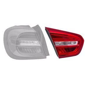 Lights, Left Rear Lamp (Inner, On Boot Lid, LED, Original Equipment) for Mercedes GLA CLASS 2013 to 2017, 