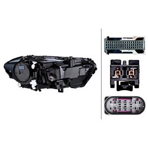 Lights, Left Headlamp (Full LED, Supplied Without Modules, Original Equipment) for Mercedes A CLASS 2023 Onwards, 