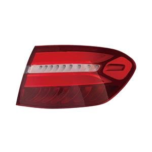 Lights, Right Rear Lamp (Outer, On Quarter Panel, Full LED Type) for Mercedes GLC 2015 2019, 
