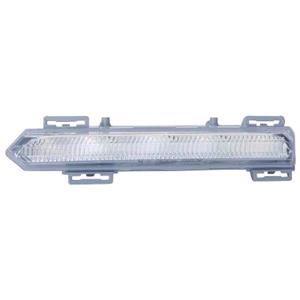 Lights, Left Daytime Running Light (LED, Grey Housing, Original Equipment) for Mercedes B CLASS 2011 to 2015, 