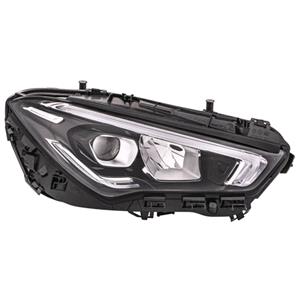 Lights, Right Headlamp (LED, Supplied Without Modules, Original Equipment) for Mercedes CLA 2019 to 2023, 
