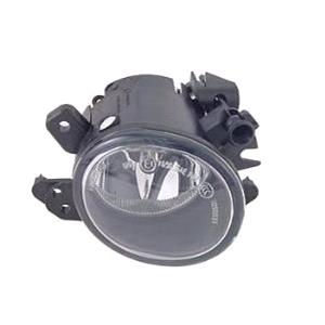 Lights, Right Front Fog Lamp (Circular Type, to suit models with Halogen headlamps, not for models with Xenon headlamps) for Mercedes C CLASS Estate, 2007 2011, 